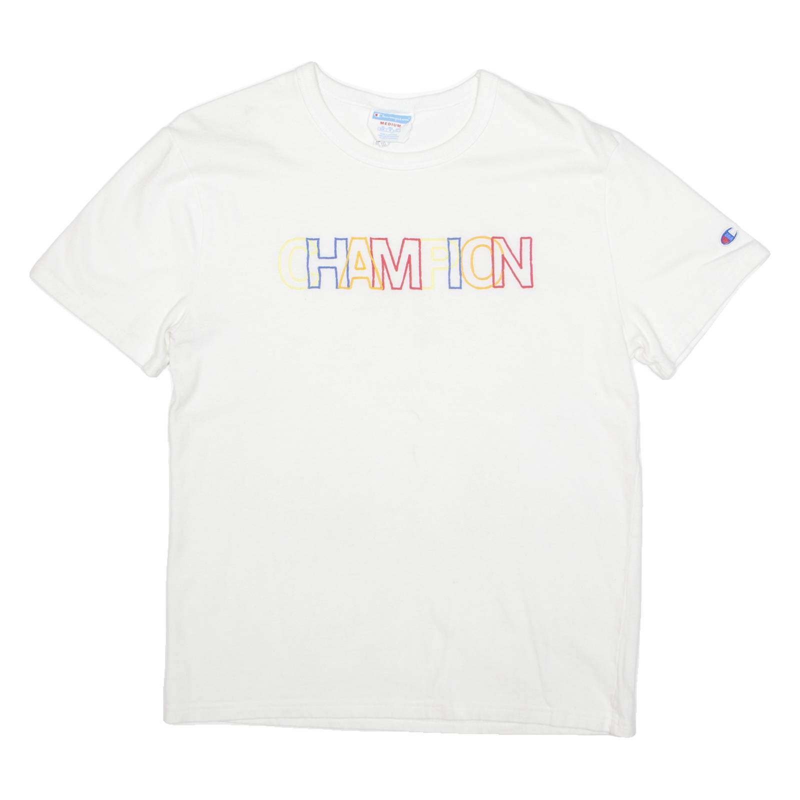 CHAMPION Mens T-Shirt White M
