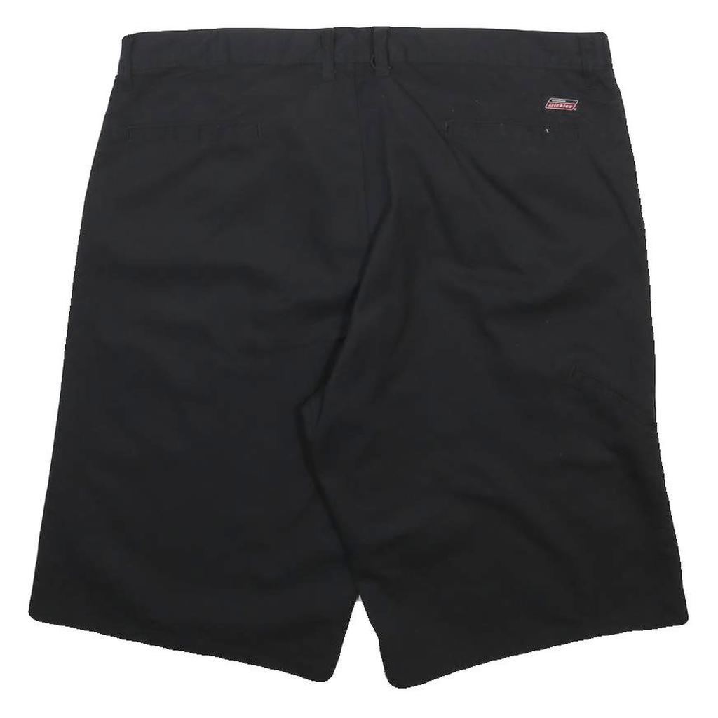 DICKIES Mens Black Casual Shorts XL W40 Durable Cotton Blend Relaxed Fit