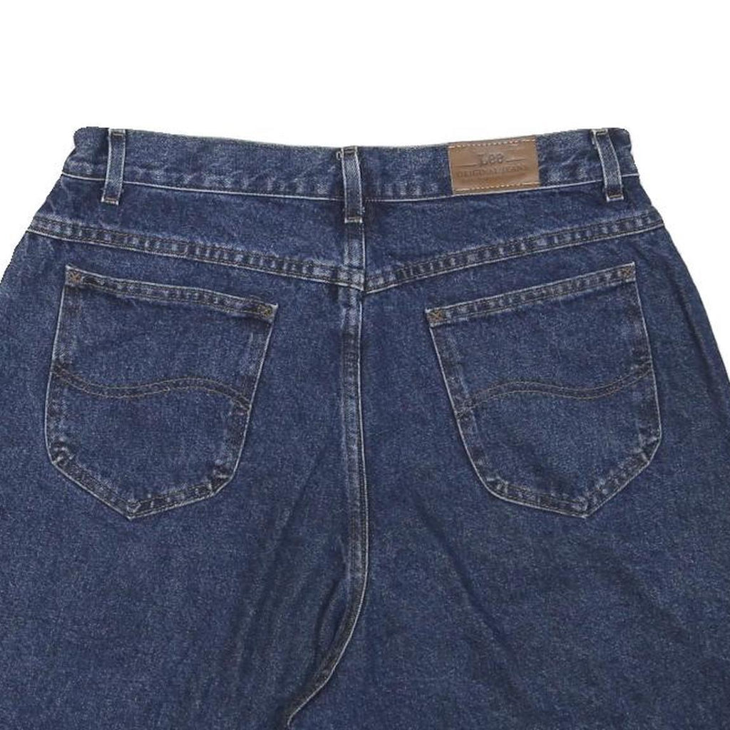 LEE Mens Denim Blue Shorts Casual L W34 Classic Fit Cotton Blend