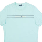 BARBOUR Mens T-Shirt Blue S