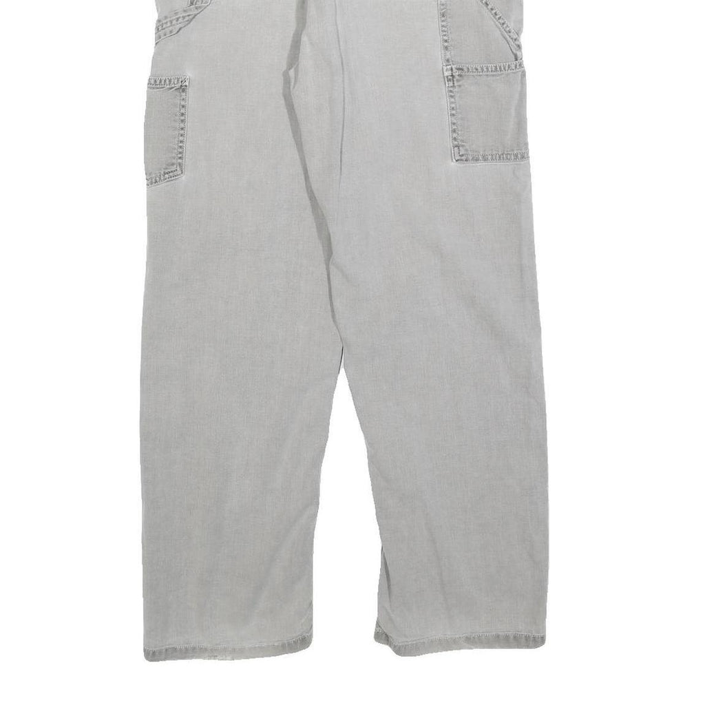 CARHARTT Womens Jeans Grey Relaxed Straight Denim Medium W31 L28 Workwear Casual