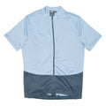 CRANE Cycling Mens Jersey Blue Full Zip M