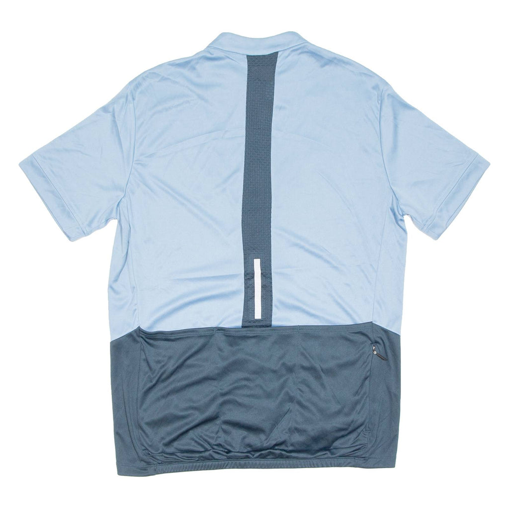 CRANE Cycling Mens Jersey Blue Full Zip M
