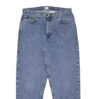 CALVIN KLEIN JEANS Mens Relaxed Blue Denim Medium W32 L30 Classic Cotton Zip