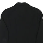 MAX MARA Womens Black Studio Jacket S Polyester Blend Classic Fit Button Closure