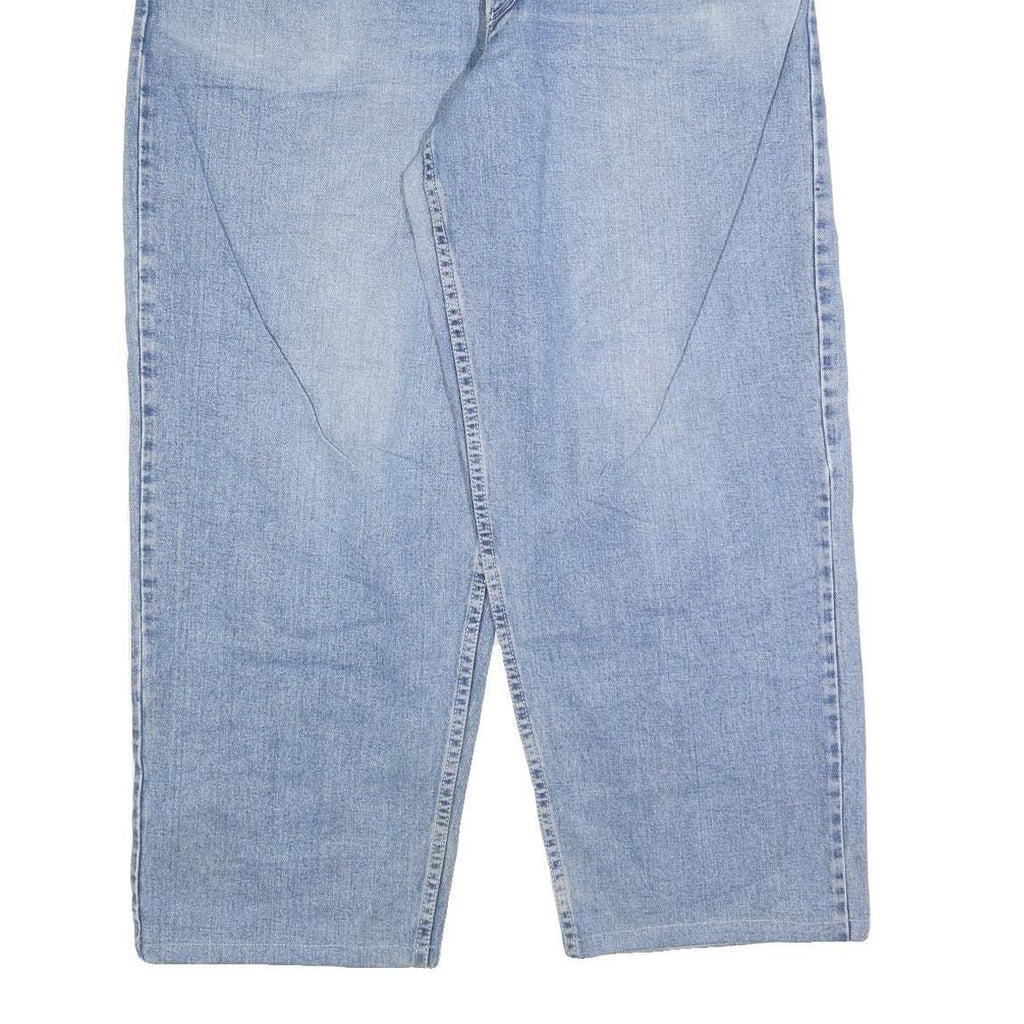 DICKIES Mens Relaxed Light Blue Denim Jeans W38 L30 Casual Cotton Blend Zip