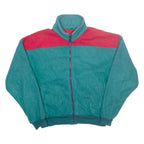 Mens Fleece Jacket Green XL