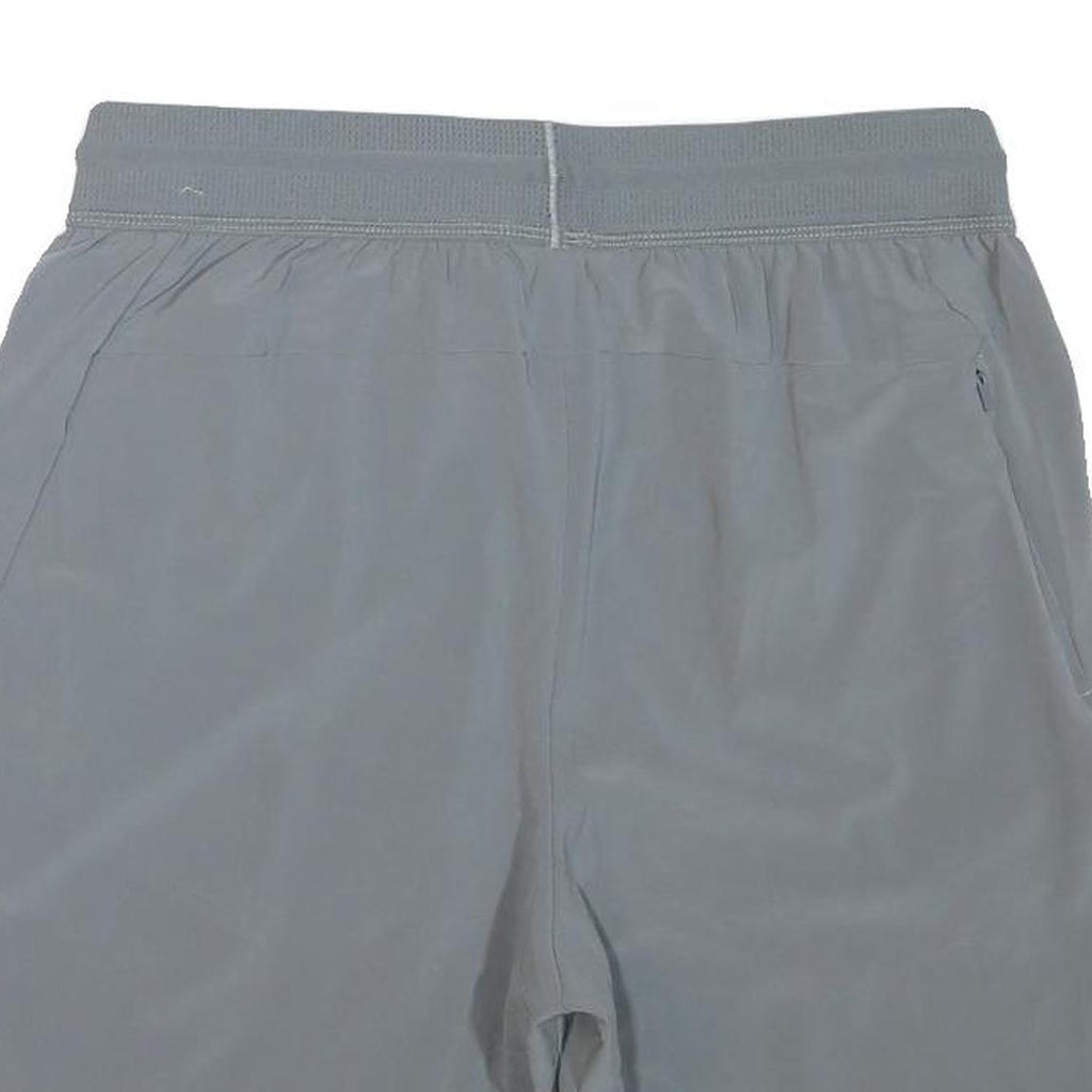 NIKE Mens Grey Sports Shorts S W28 Polyester Blend Casual Fit Lightweight