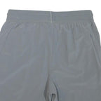 NIKE Mens Grey Sports Shorts S W28 Polyester Blend Casual Fit Lightweight