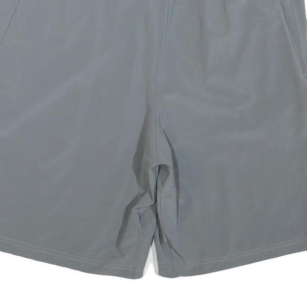 NIKE Mens Grey Sports Shorts S W28 Polyester Blend Casual Fit Lightweight