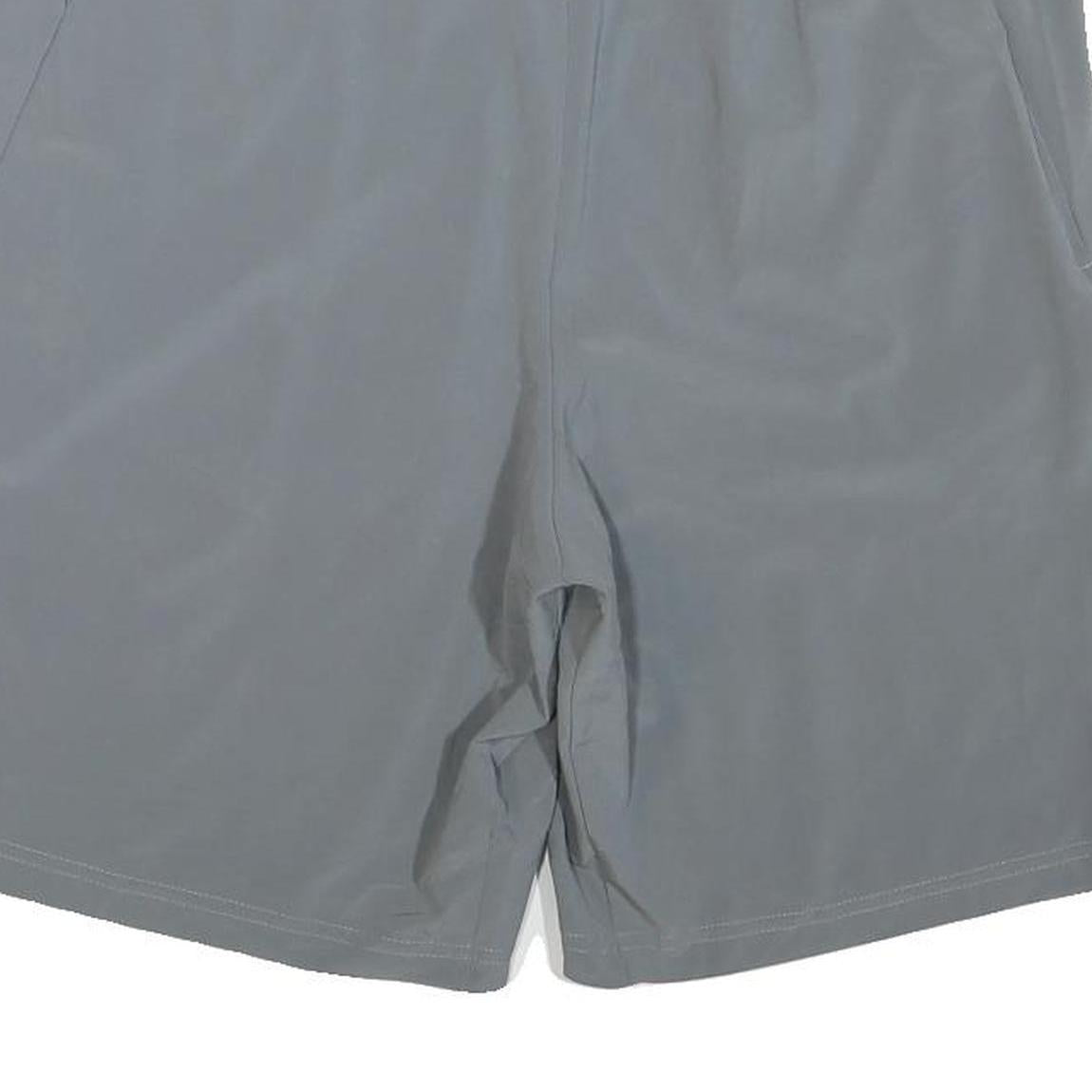 NIKE Mens Grey Sports Shorts S W28 Polyester Blend Casual Fit Lightweight