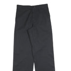 DICKIES Mens Cotton Black Regular Straight Trousers W30 L34 Workwear Casual