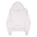 NIKE Womens White Hoodie XS Cotton Blend Pullover Casual Sweatshirt