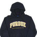 CHAMPION Purdue University Mens Black Hoodie USA S