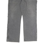 DICKIES Mens Grey Regular Fit Straight Denim Cotton Blend Medium Wash W42 L31