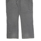 DICKIES Mens Grey Regular Fit Straight Denim Cotton Blend Medium Wash W42 L31