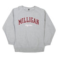 OURAY Mens Grey Milligan Buffaloes Crew Neck L Sweatshirt Cotton Blend Pullover