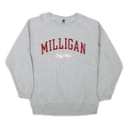 OURAY Mens Grey Milligan Buffaloes Crew Neck L Sweatshirt Cotton Blend Pullover