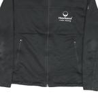 THE NORTH FACE Mens Black Outdoor Jacket L Polyester Blend Zip Activewear