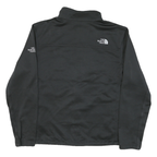 THE NORTH FACE Mens Black Outdoor Jacket L Polyester Blend Zip Activewear