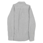 LEVI'S Mens Grey Shirt S Cotton Long Sleeve Button Front Casual
