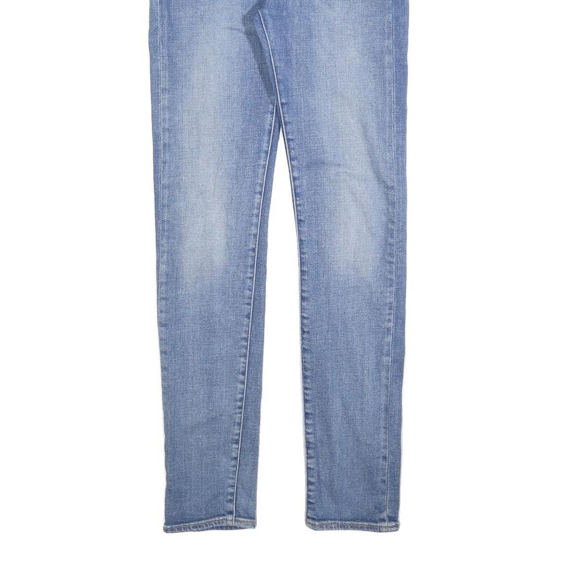 LEVI'S 519 Mens Jeans Blue Slim Skinny Denim Light W30 L34 Stretch Cotton Blend