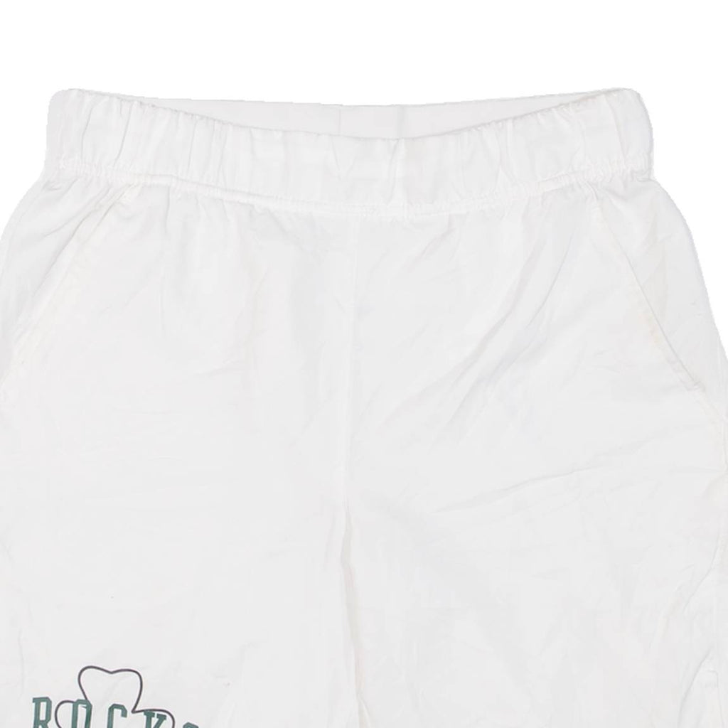 NIKE Mens Sports Shorts White Relaxed S W28