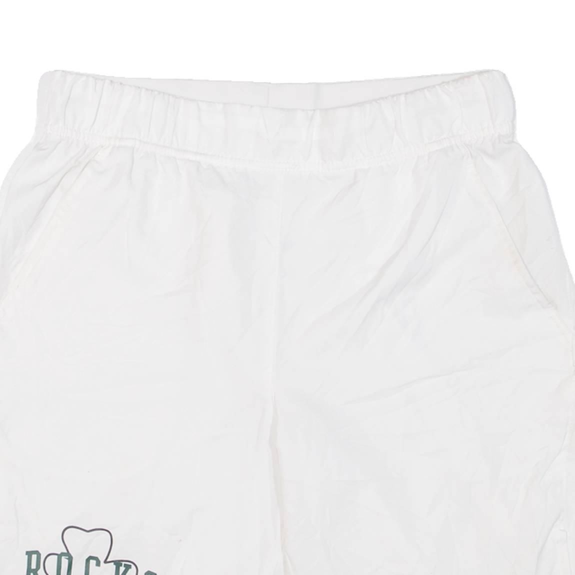 NIKE Mens Sports Shorts White Relaxed S W28