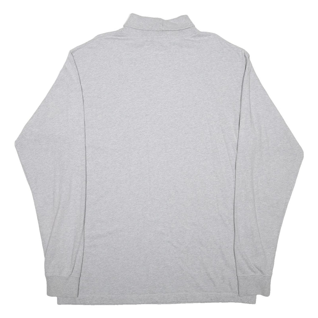 CARHARTT Mens Grey XL Long Sleeve Roll Neck Cotton Plain Modern T-Shirt