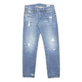 G-STAR Mens Jeans Blue Slim Skinny Denim Light W31 L31 Distressed Casual