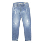 G-STAR Mens Jeans Blue Slim Skinny Denim Light W31 L31 Distressed Casual