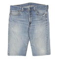 LEVI'S Mens Denim Blue Shorts L W36 Casual Cotton Blend 5-Pocket