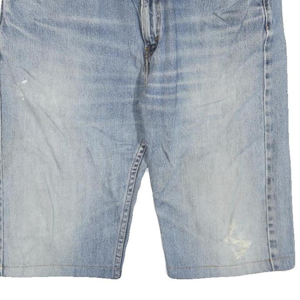 LEVI'S Mens Denim Blue Shorts L W36 Casual Cotton Blend 5-Pocket