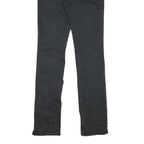 TOMMY HILFIGER Womens Slim Black Denim Jeans W28 L33 Stylish Zip Closure