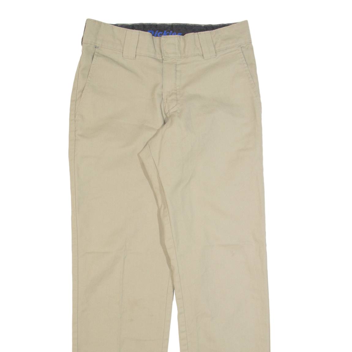 DICKIES Workwear Mens Trousers Beige Regular Straight W28 L30