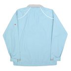 BERGHAUS Womens Blue & Beige Outdoor Jacket L Cotton Blend Zip Reflective