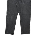 CARHARTT Mens Cotton Blend Black Regular Straight Trousers W32 L28 Workwear