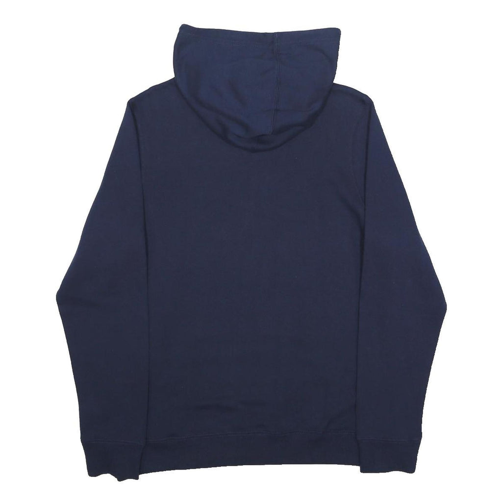 FILA Womens Navy Blue Hoodie XL Cotton Blend Pullover Sweater Casual