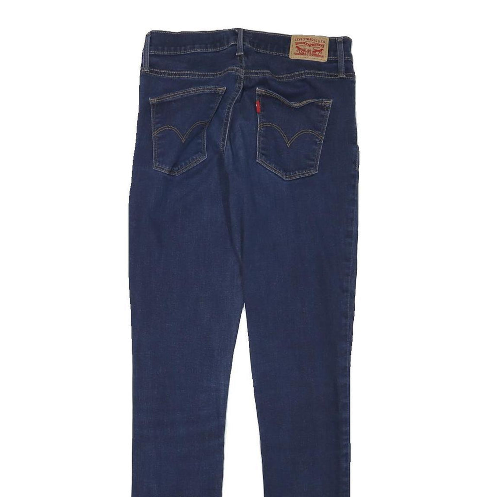 LEVI'S Womens Slim Blue Skinny Denim Medium Wash Jeans W26 L31 Stretch Comfort