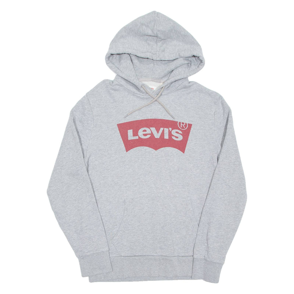 LEVI'S Mens Grey Hoodie Pullover S