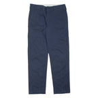 DICKIES Chino Mens Trousers Blue Regular Straight W30 L30