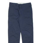 DICKIES Chino Mens Trousers Blue Regular Straight W30 L30