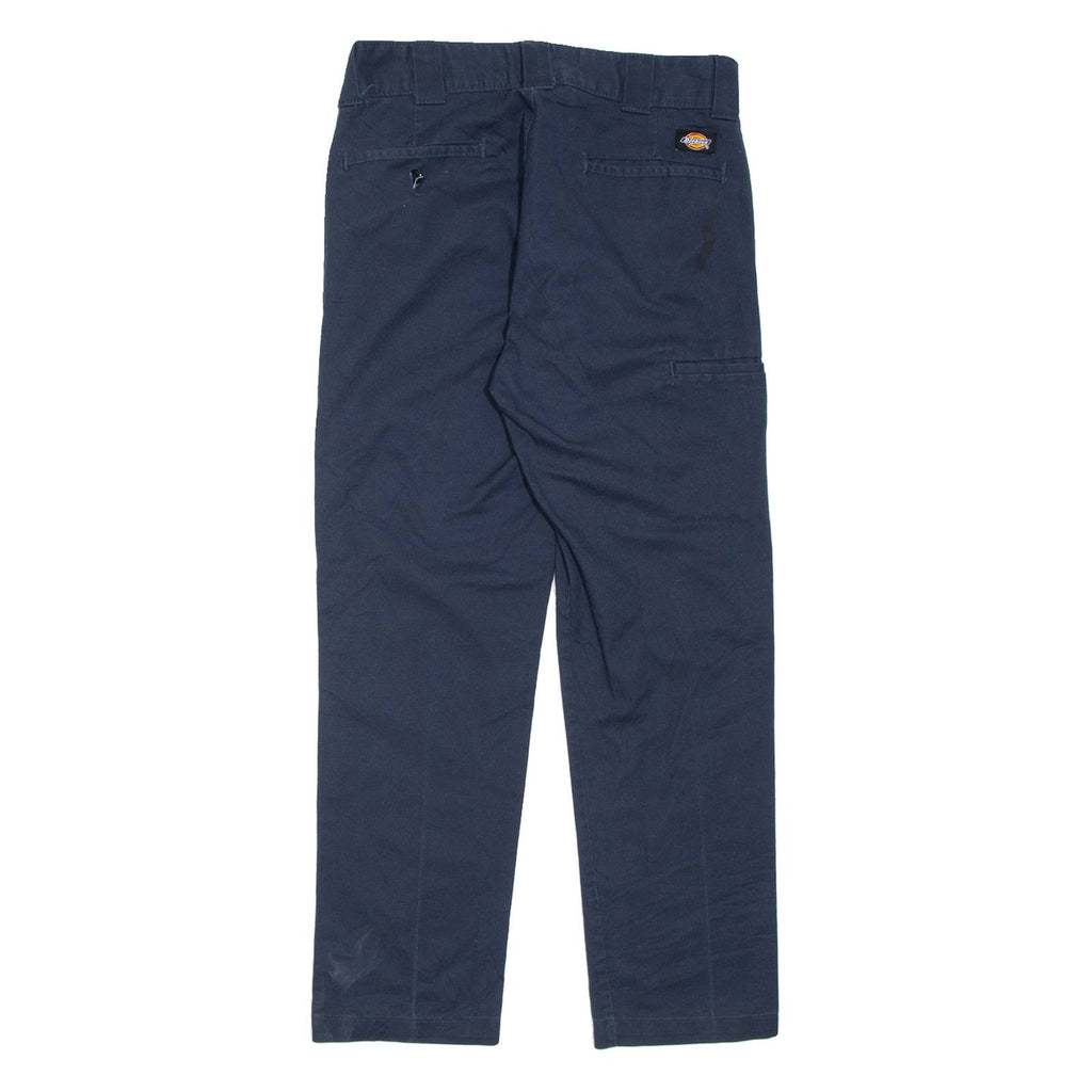 DICKIES Chino Mens Trousers Blue Regular Straight W30 L30