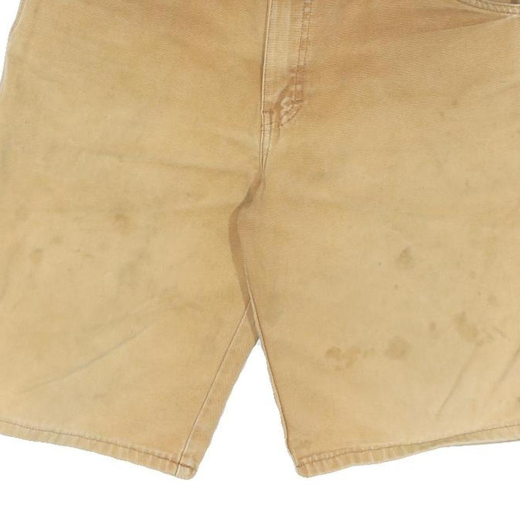 DICKIES Mens Shorts Beige Casual L W34 Cotton Workwear