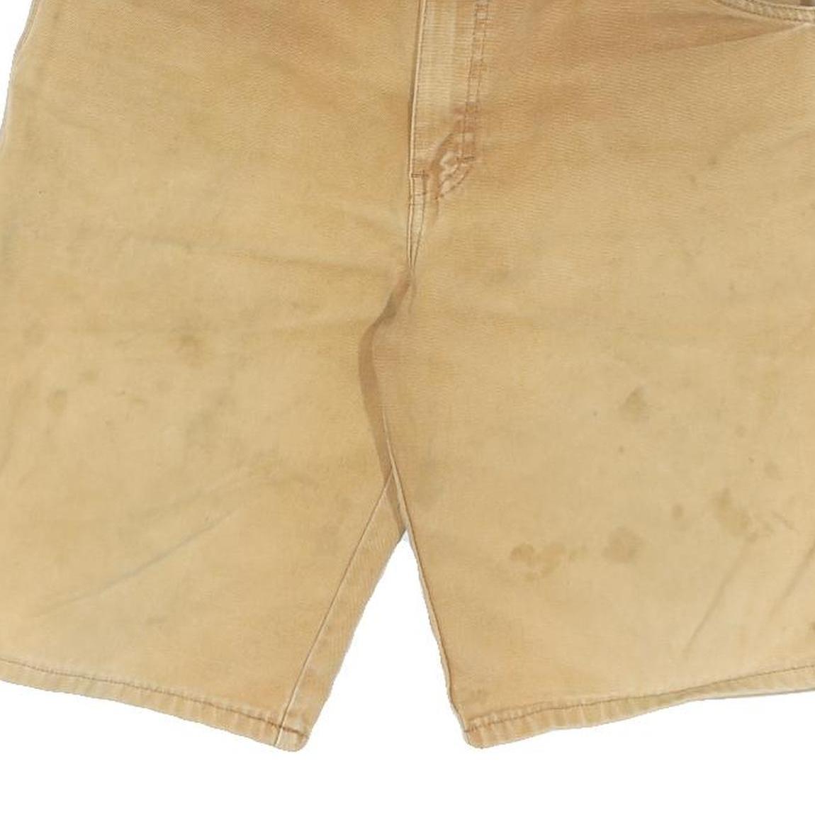 DICKIES Mens Shorts Beige Casual L W34 Cotton Workwear