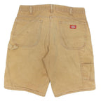 DICKIES Mens Shorts Beige Casual L W34 Cotton Workwear