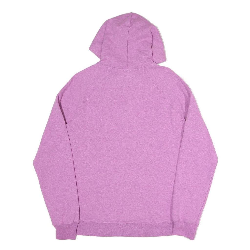 CHAMPION Womens Purple Hoodie L Cotton Blend Pullover L Casual Sweatshirt