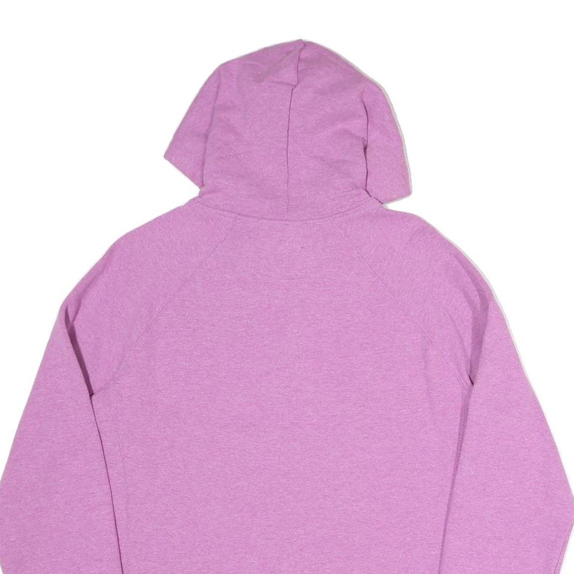 CHAMPION Womens Purple Hoodie L Cotton Blend Pullover L Casual Sweatshirt