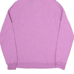 CHAMPION Womens Purple Hoodie L Cotton Blend Pullover L Casual Sweatshirt