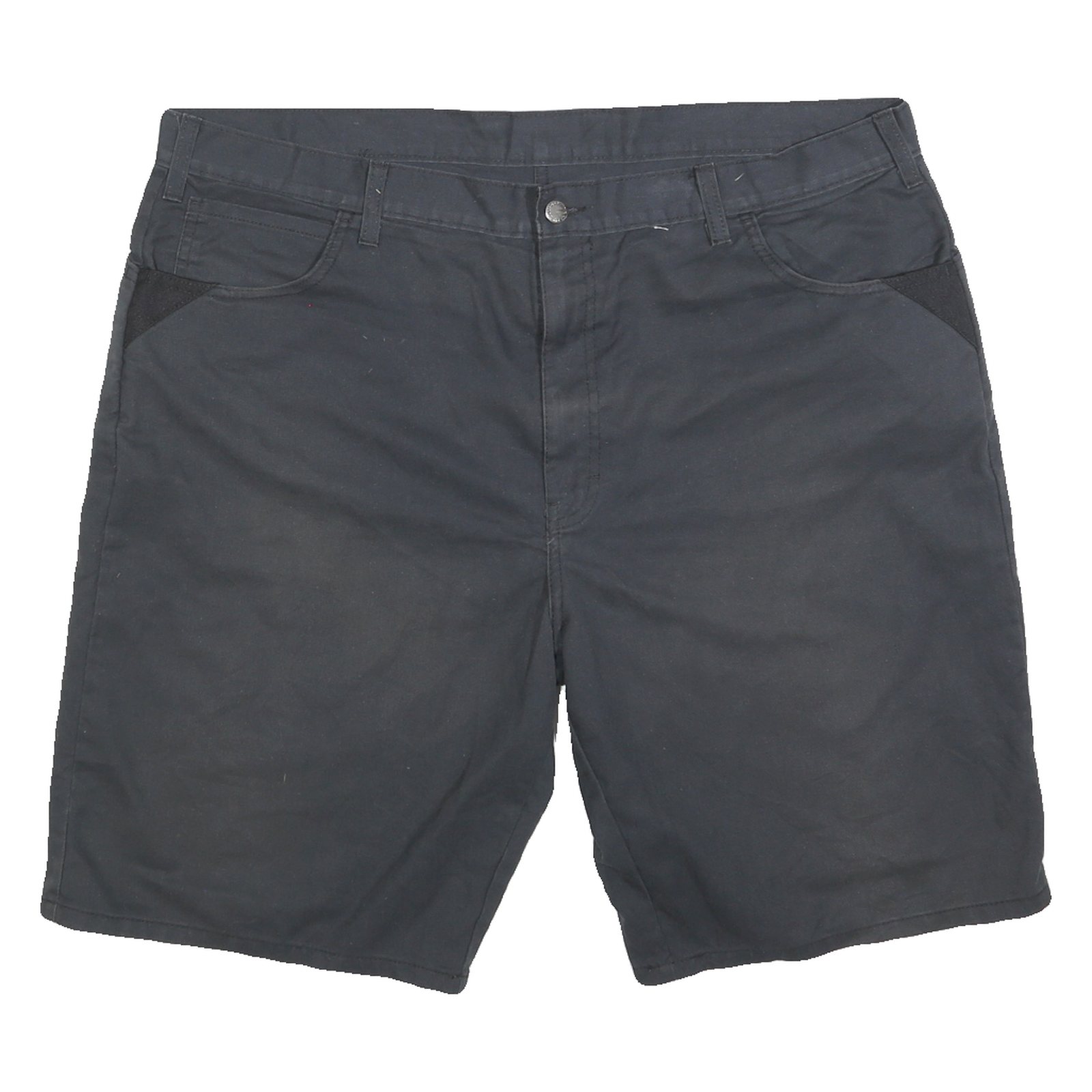 DICKIES Mens Shorts Black Casual Regular 2XL W42 Workwear Cotton Blend